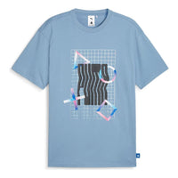 PUMA x PlayStation Graphic T-shirt 'Zen Blue' 624694-20