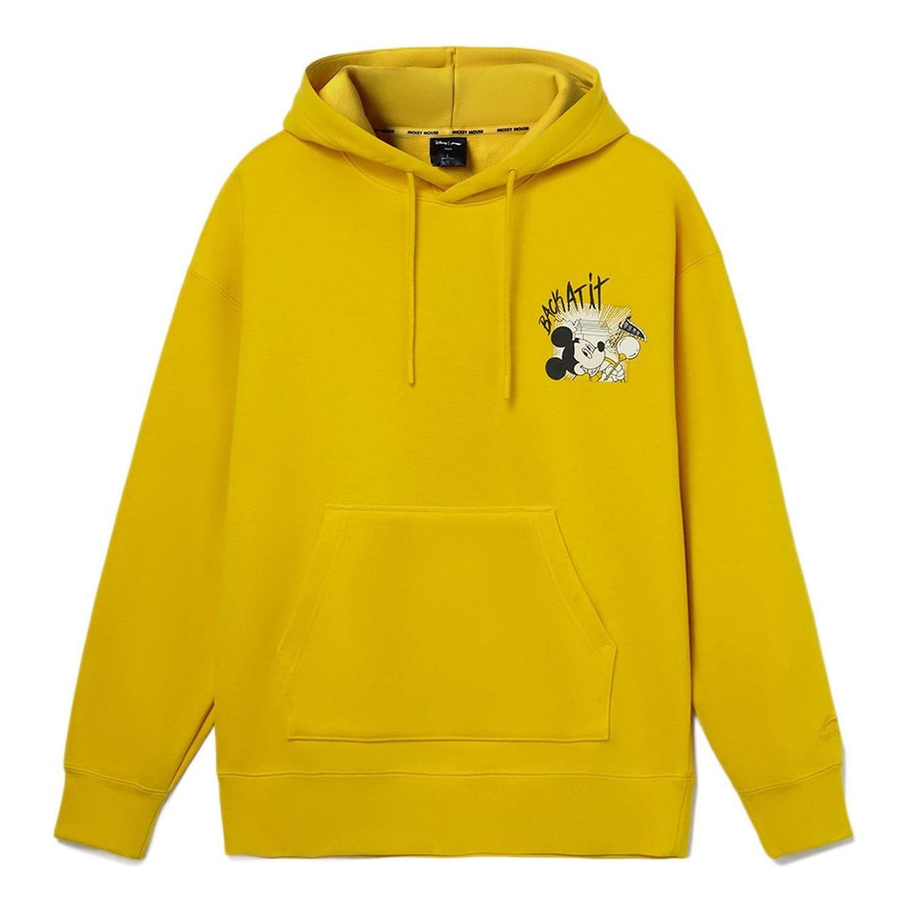 Li-Ning x Disney Graphic Hoodie 'Yellow' AWDR687-4