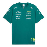 PUMA x ASTON MARTIN ARAMCO F1 TEAM Replica Stroll T-Shirt 'Green Lux' 713891-01