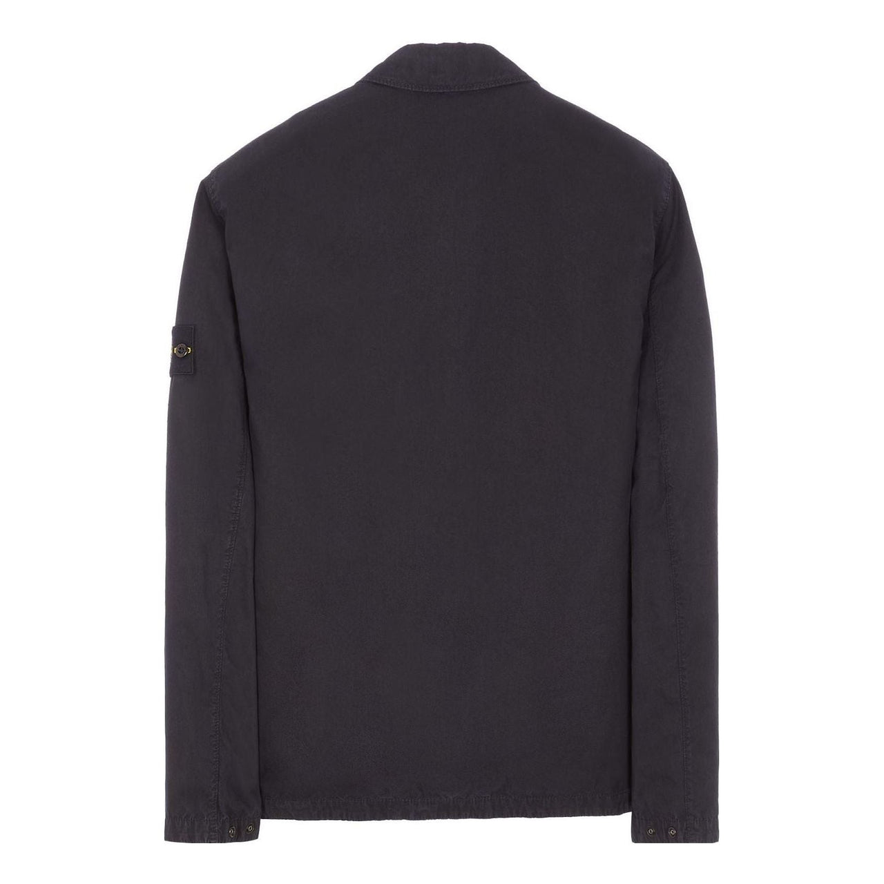 STONE ISLAND Brushed Cotton Canvas Zip Shirt Jacket 'Navy' 7815106WN-V0120
