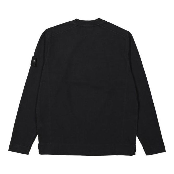 STONE ISLAND Ghost Crewneck Sweatshirt 'Black' 7815611F3-V0029