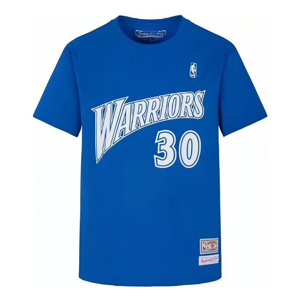 Mitchell & Ness x NBA Golden State Warriors Name Number T-shirt 'Stephen Curry 30' MNJYSST230133-ROYAL