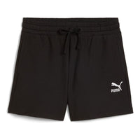 (WMNS) PUMA Classics Ribbed Shorts 'Black' 626630-01