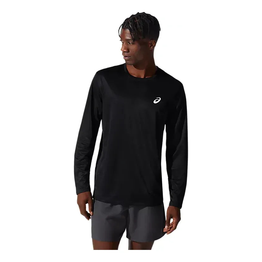 ASICS Silver Long Sleeve Top 'Performance Black' 2011C350-001