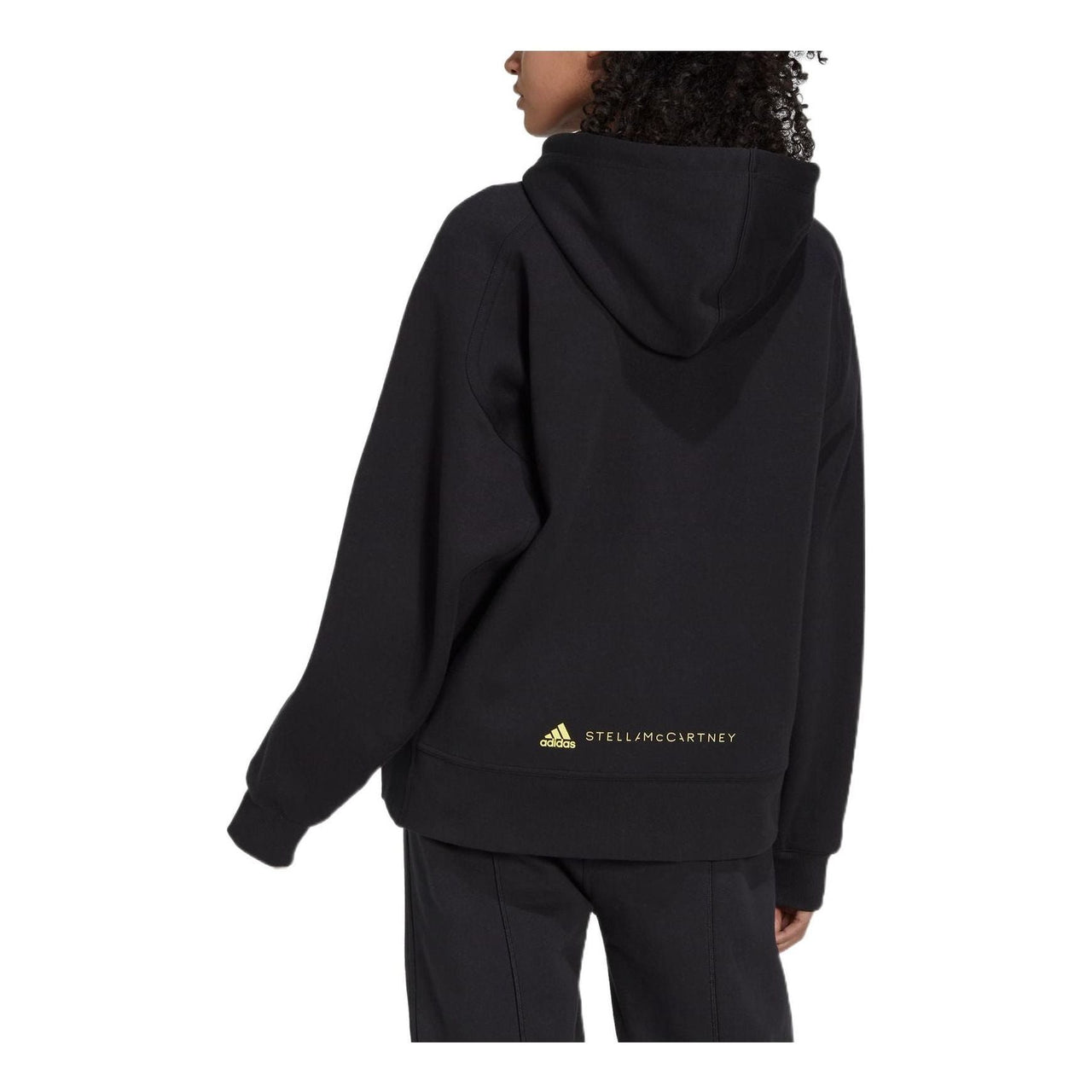 (WMNS) adidas by Stella McCartney Full-Zip Hoodie 'Black' HI6061