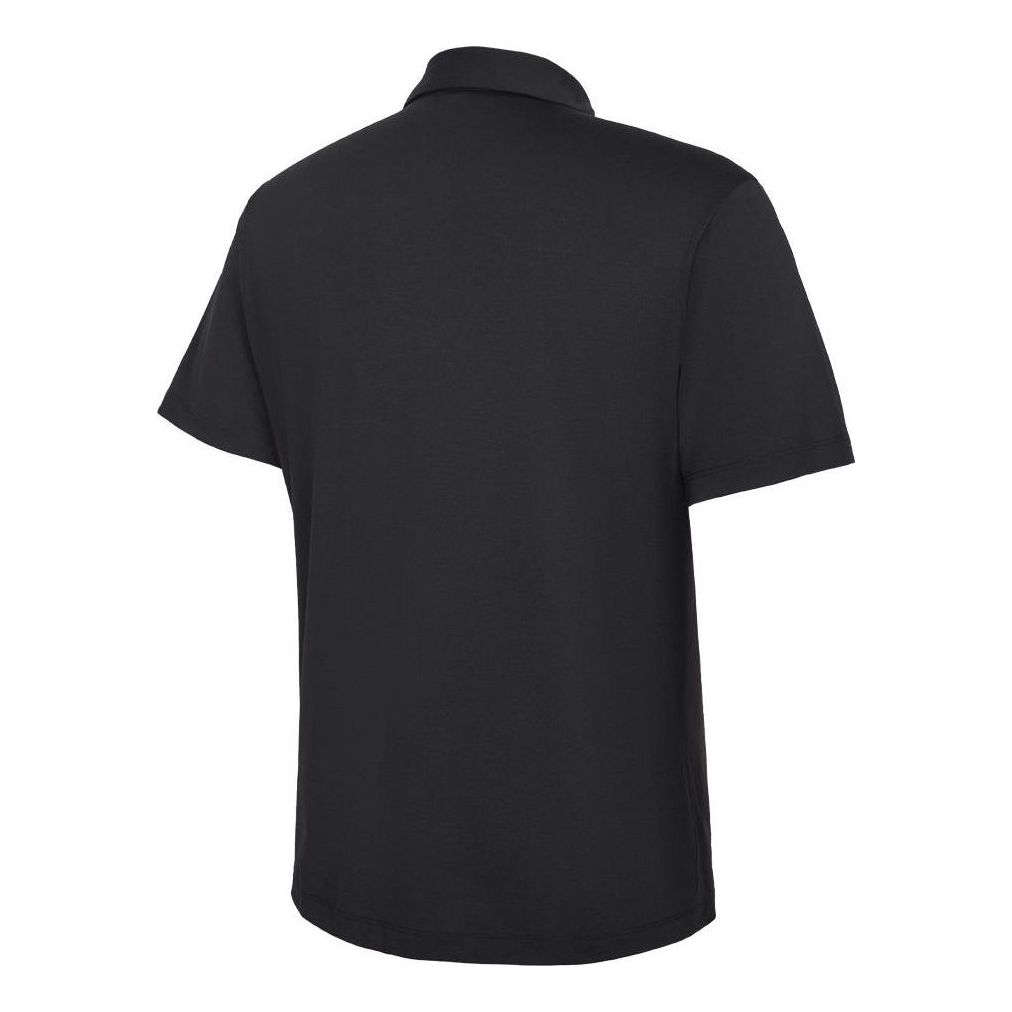 adidas D2m Elv Polo Shirt Asia Sizing 'Black' JD3201