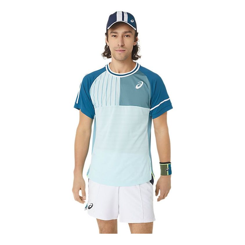ASICS Match Short Sleeve Top 'Aquamarine' 2041A271-405