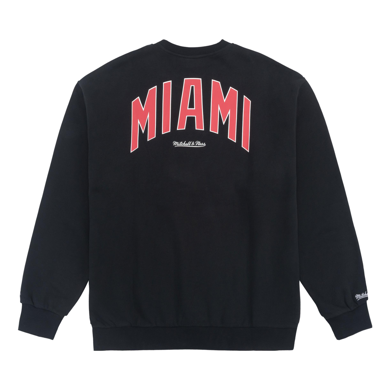 Mitchell & Ness x NBA Miami Heat Sweatshirt 'Black' MNJYFWHD23092009
