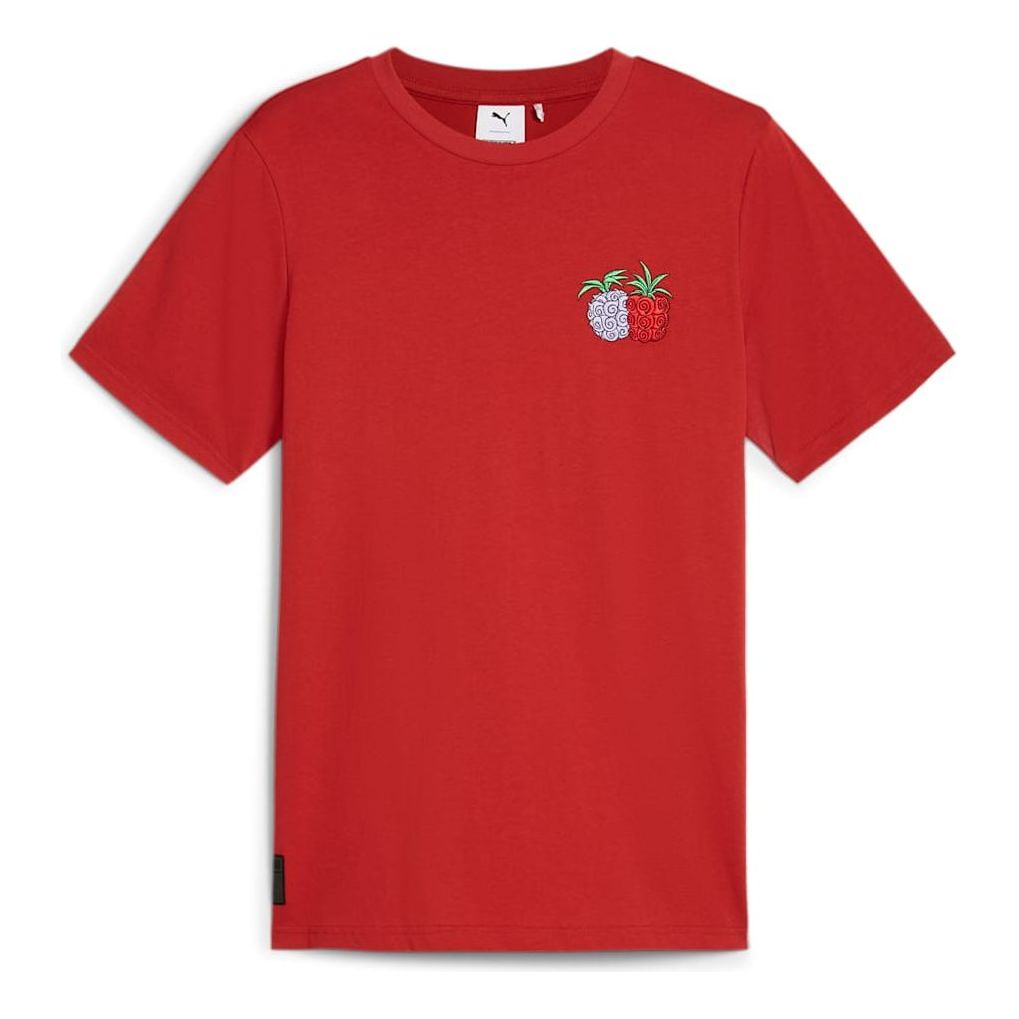 PUMA x ONE PIECE Graphic T-shirt 'Club Red' 624665-24