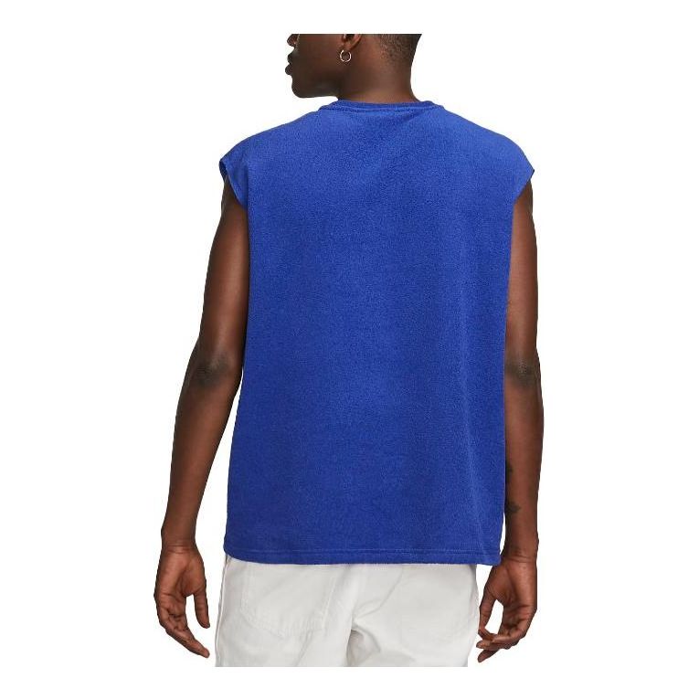 Nike Sportswear Club Fleece Tank 'Navy' DX0527-455