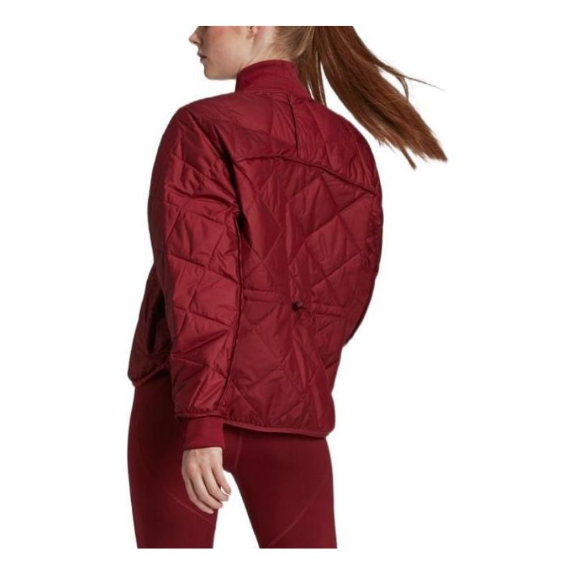 (WMNS) adidas Karlie Kloss Light Padded Jacket 'Burgundy' GT5989