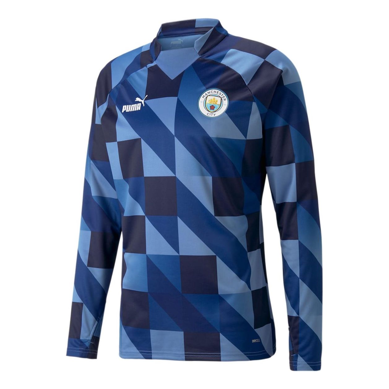 PUMA Manchester City F.C. Pre-match Long Sleeves Jersey 'Blue Navy' 769467-12