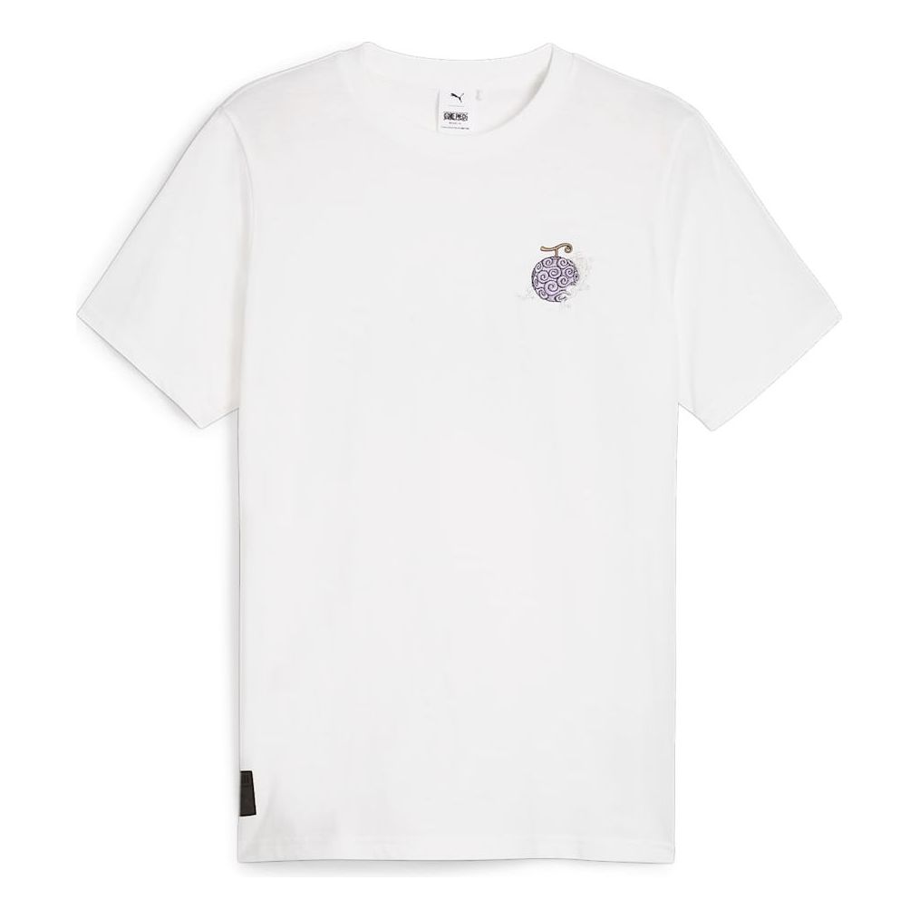 PUMA x ONE PIECE Graphic T-shirt 'White' 624665-02