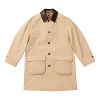 Supreme x Burberry Leather Collar Trench 'Beige Brown' SUP-SS22-158