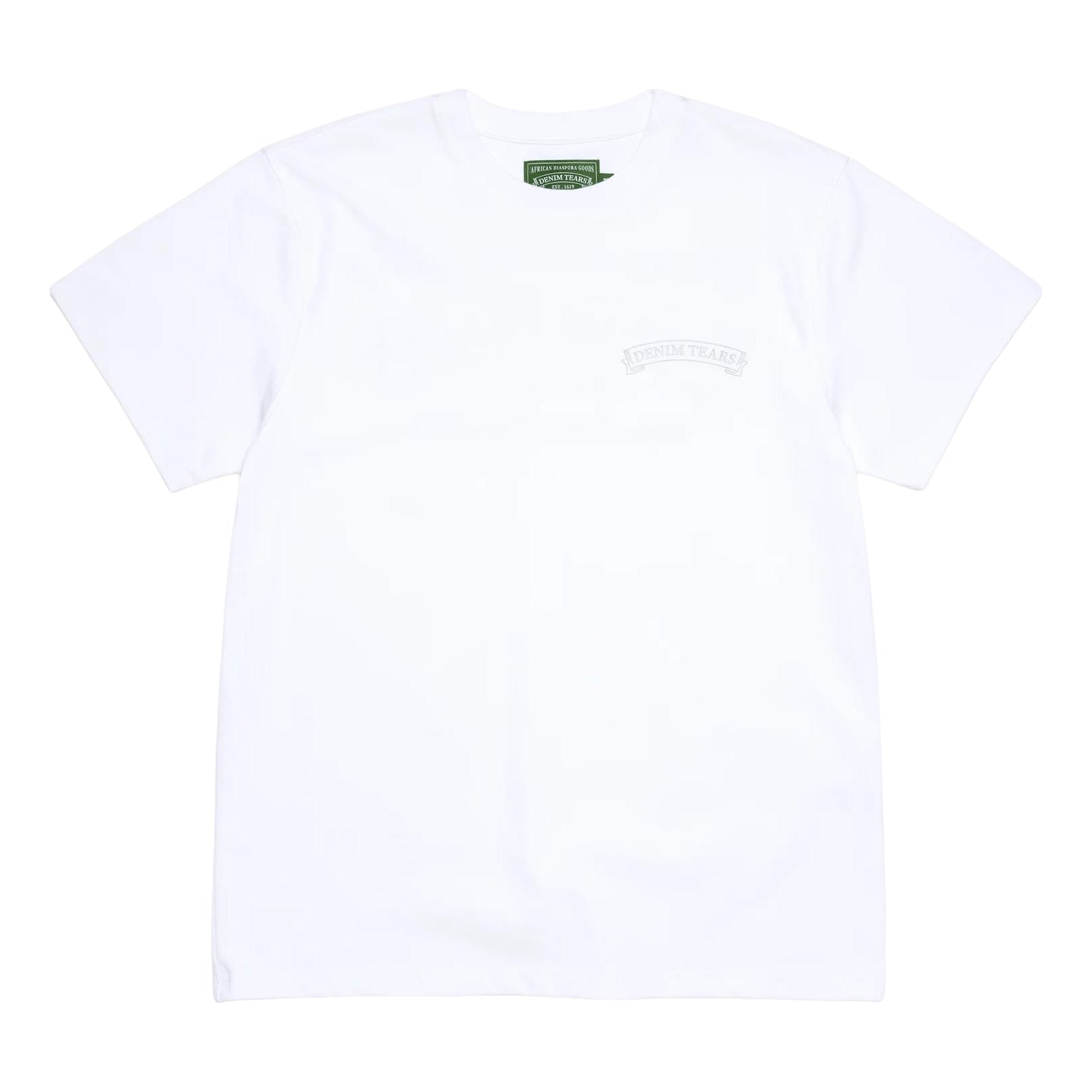 Denim Tears ADG Banner T-Shirt 'White' SS26TSS15732826