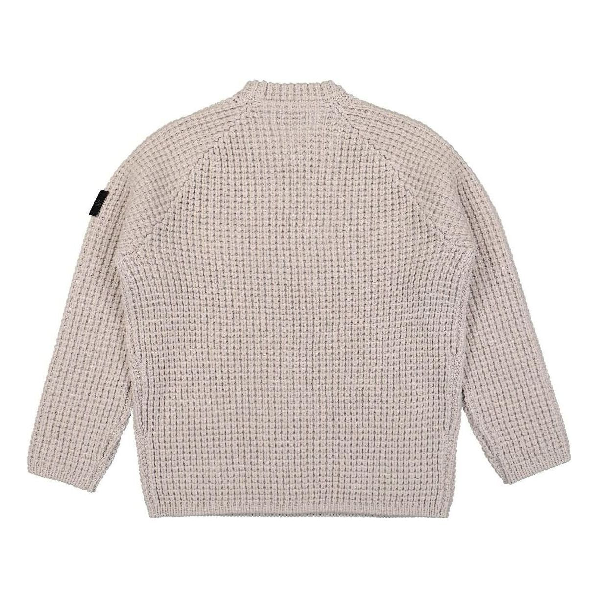 STONE ISLAND Waffle Sweater 'Plaster' 7915502D5-V0097