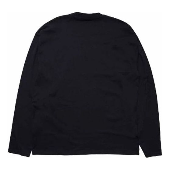 Drew House Theodore Longsleeve T-shirt 'Black' DR-FW21-077