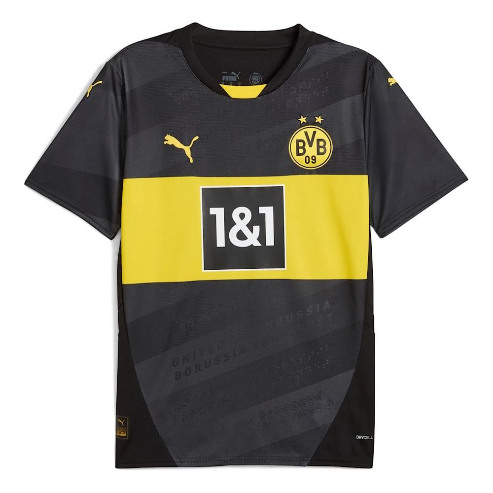 PUMA Borussia Dortmund 2024/25 Away Jersey 'Black Yellow' 774956-02