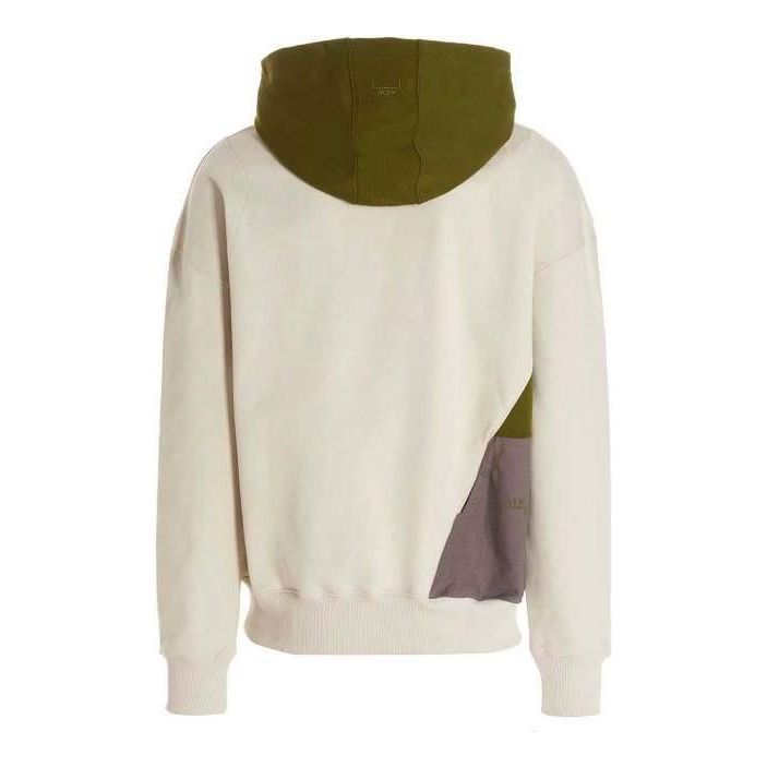 A-COLD-WALL* Flap-pocket Panelled Hoodie 'Off White' ACWMW060BONE