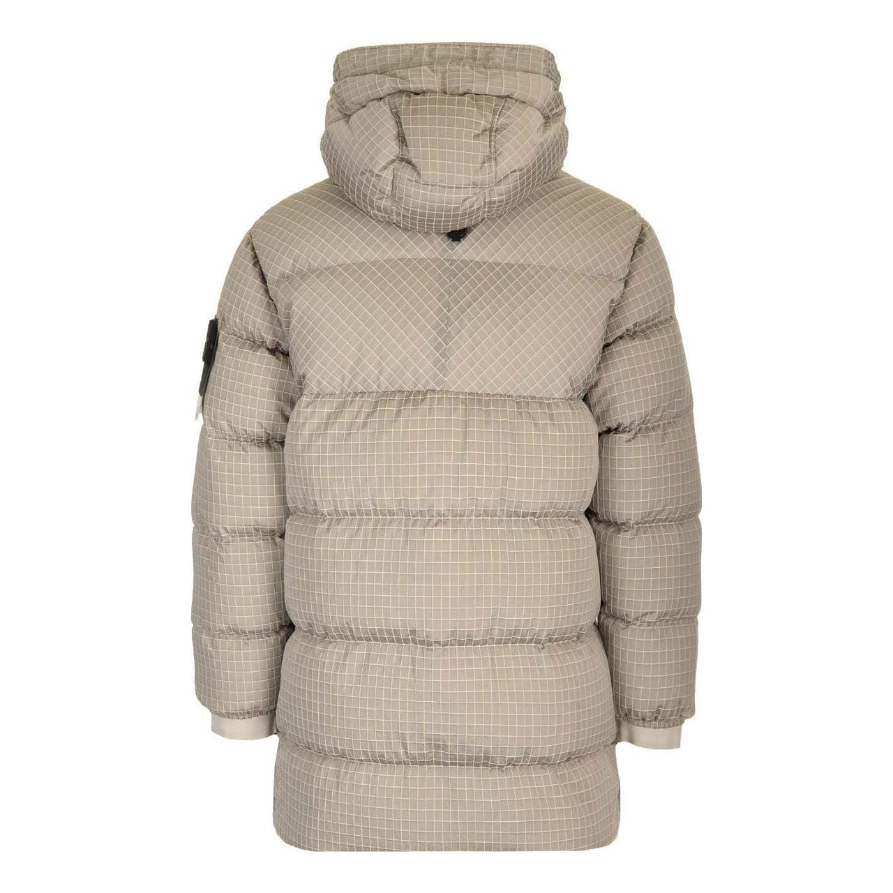 STONE ISLAND Logo-Patch Down Jacket 'Beige' 791571432-V0097