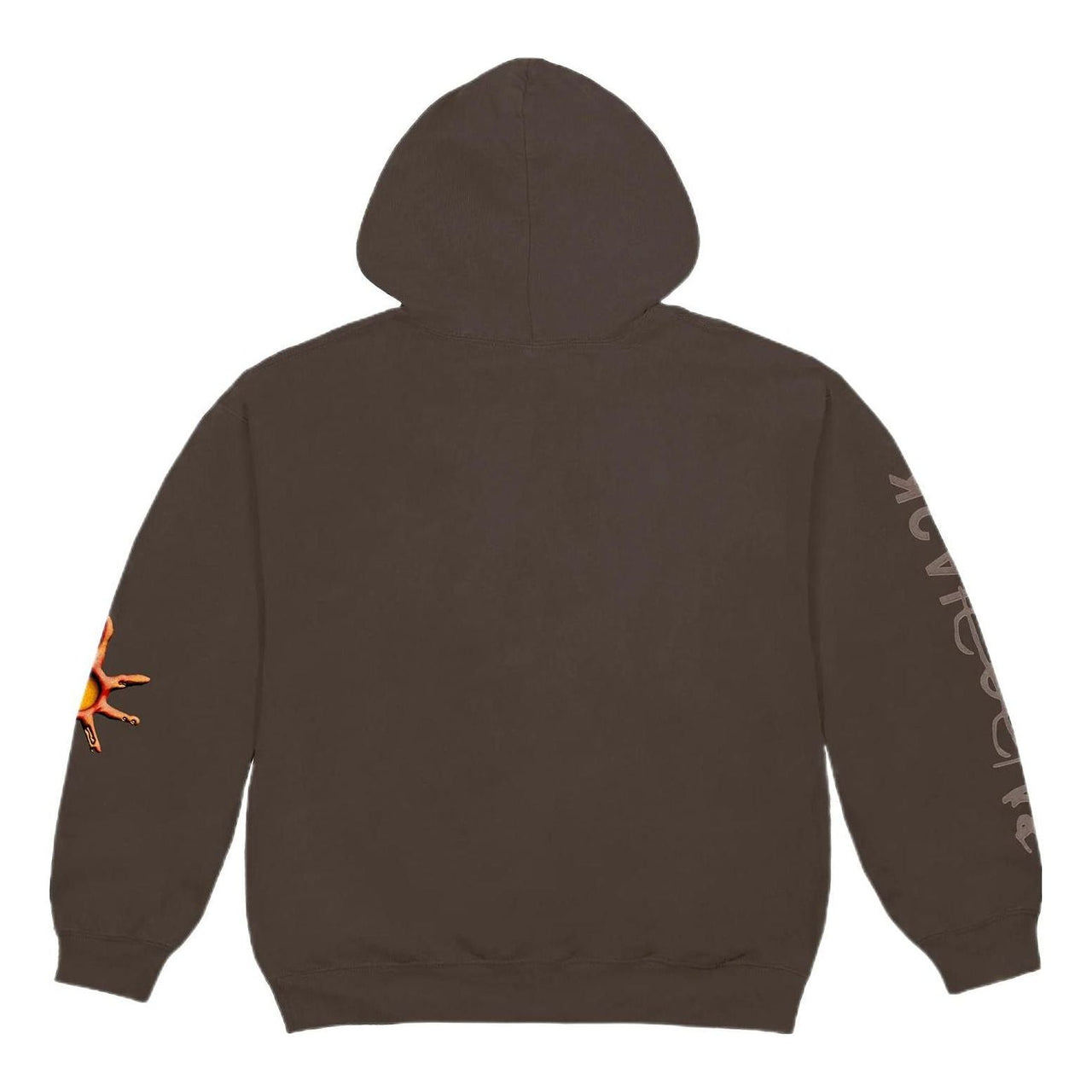 Travis Scott Reverse Dog Zip Up Hoodie 'Brown' CJFN-SS81