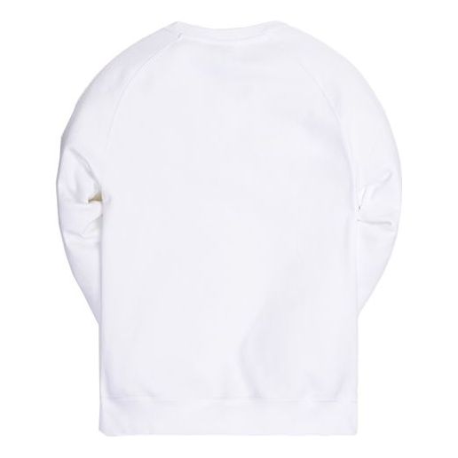 KITH x Nike for New York Knicks Fleece Crewneck 'White' CZ1791-100