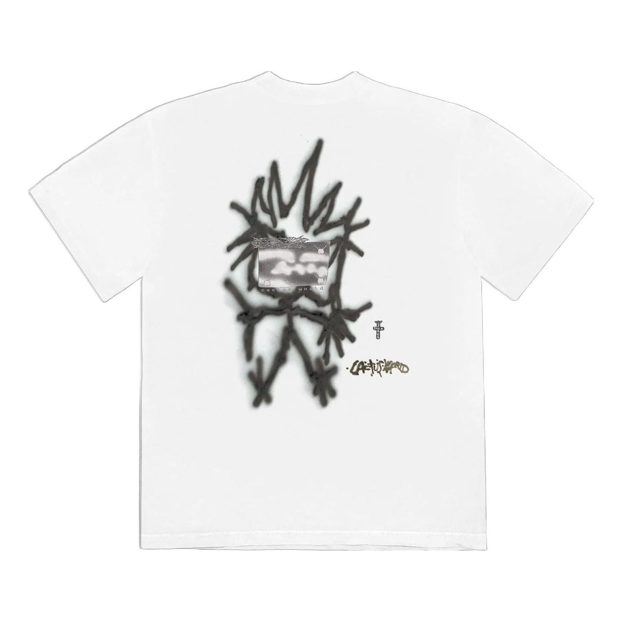 Travis Scott Whiteout T-Shirt 'White' TS-22FW001