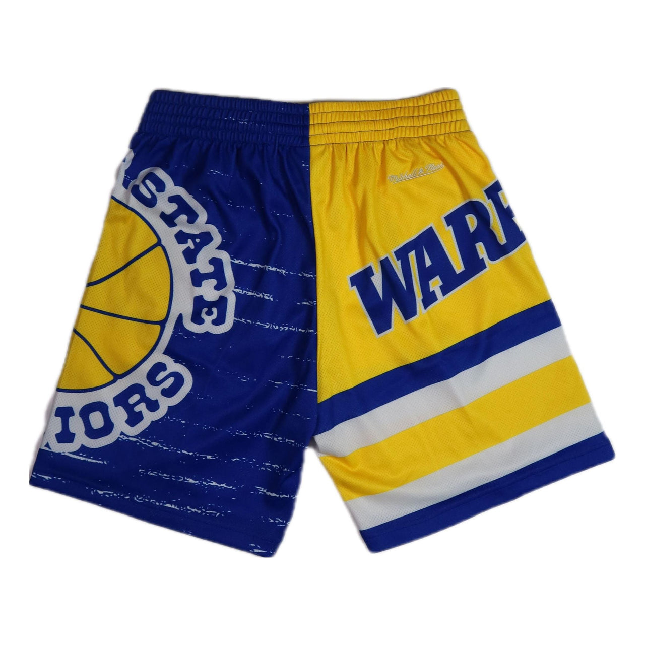 Mitchell & Ness x NBA Jumbotron 3.0 Shorts 'Golden State Warriors' PSHR4984-GSWYYPPPMTWH