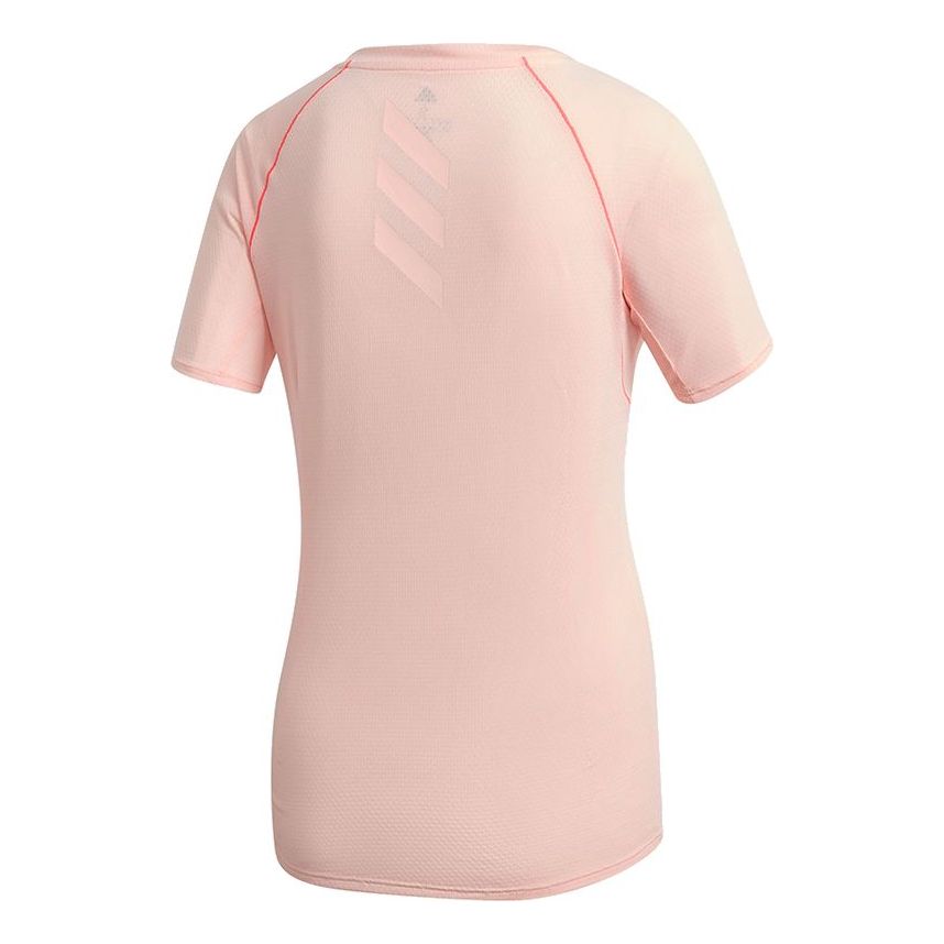 (WMNS) adidas Own The Run T-Shirt 'Pink' FT6451