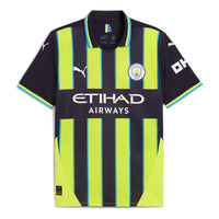 PUMA Manchester City 24/25 Away Jersey 'Blue Yellow' 775086-02