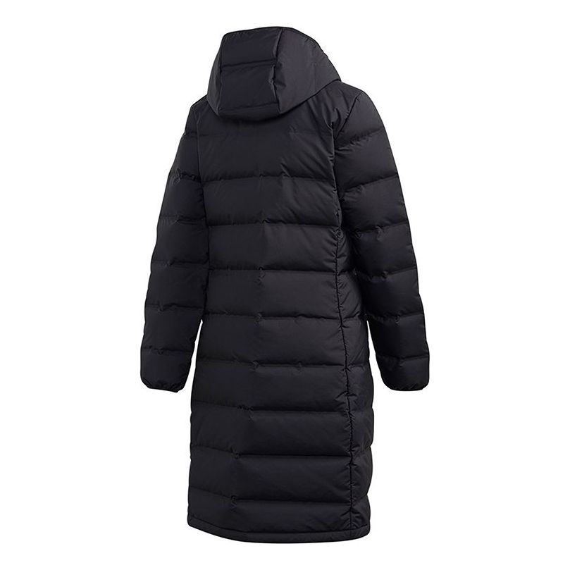 (WMNS) adidas Helionic Down Parka Jacket 'Black' FT2574