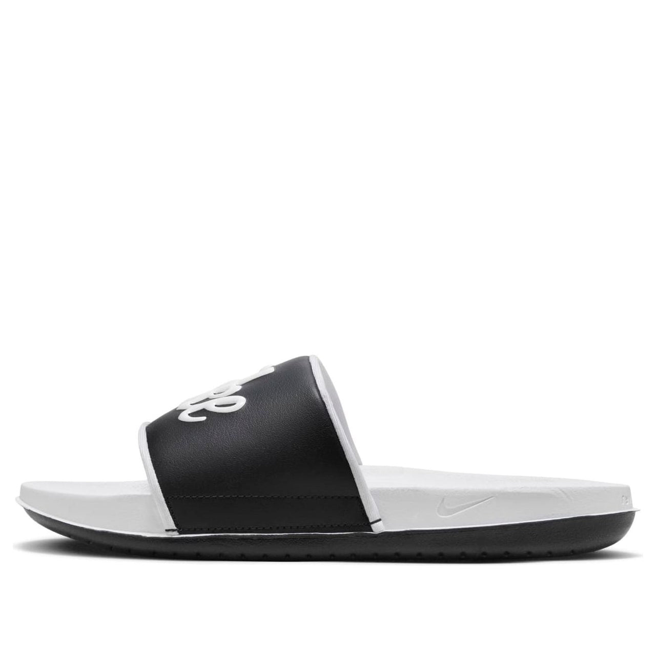 (WMNS) Nike Offcourt Slides 'White Black Mismatched' FQ7646-100
