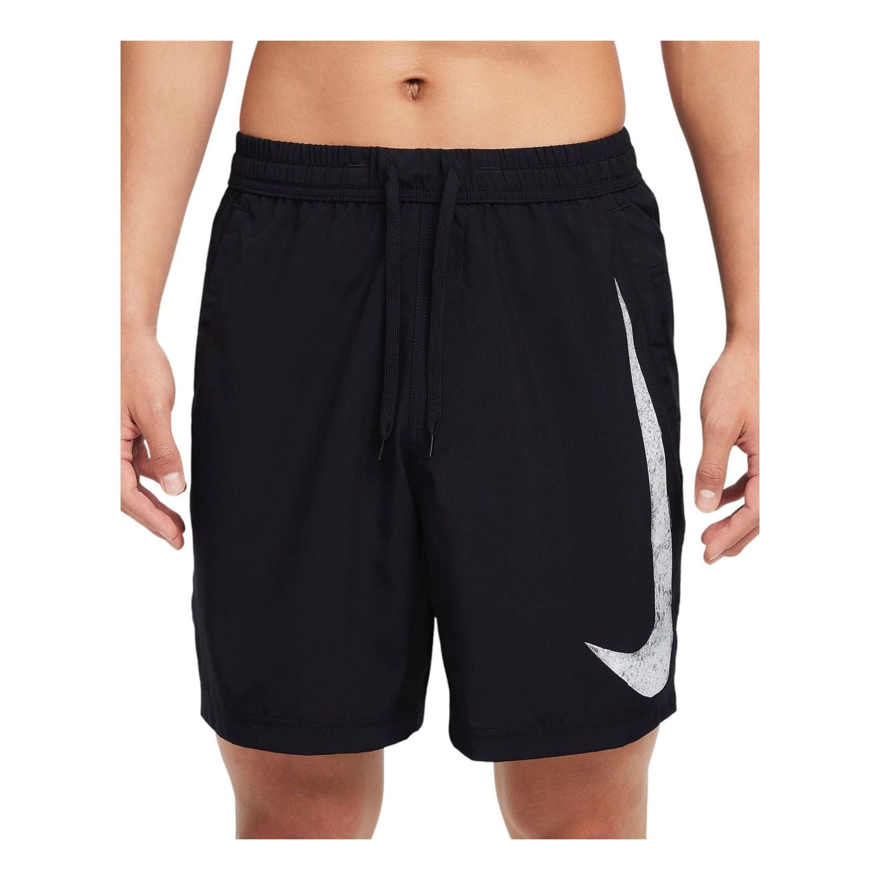 Nike Dri-FIT 7" Shorts 'Black Form Swoosh ' FZ1067-010