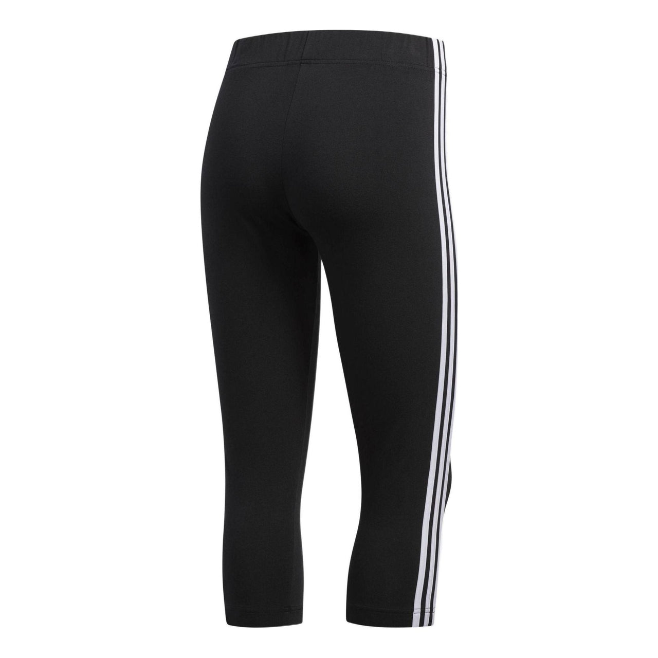 (WMNS) adidas 3-Stripes 3/4 Tights 'Black White' DZ8467