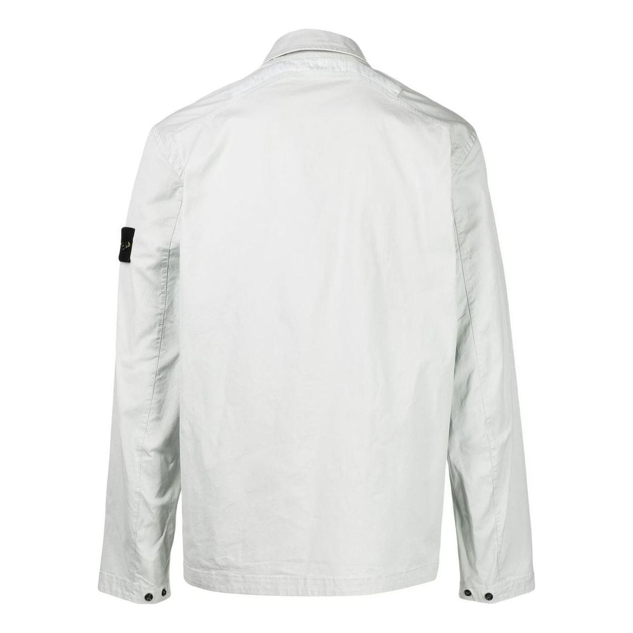 STONE ISLAND Compass Zipped Shirt 'White' 771511710-V0061