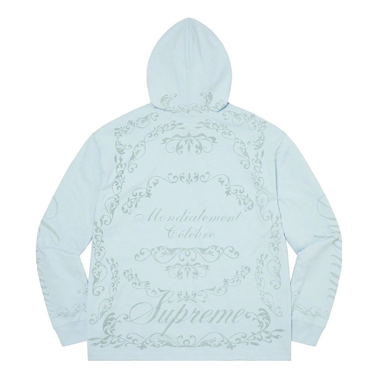 Supreme Celebre Hooded L/S Top 'Teal' SUP-SS23-070