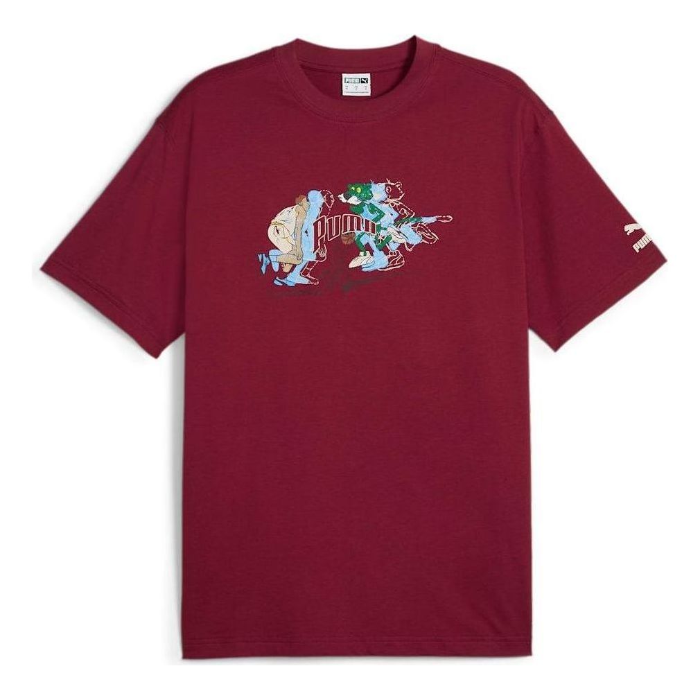 PUMA Herren Team For The Fanbase T-shirt 'Red' 629400-55
