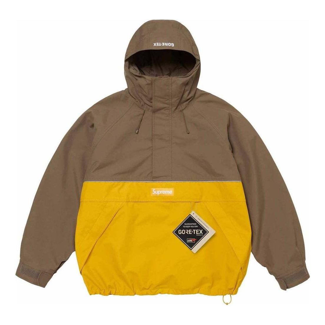 Supreme GORE-TEX Anorak 'Yellow Brown' SUP-SS24-010