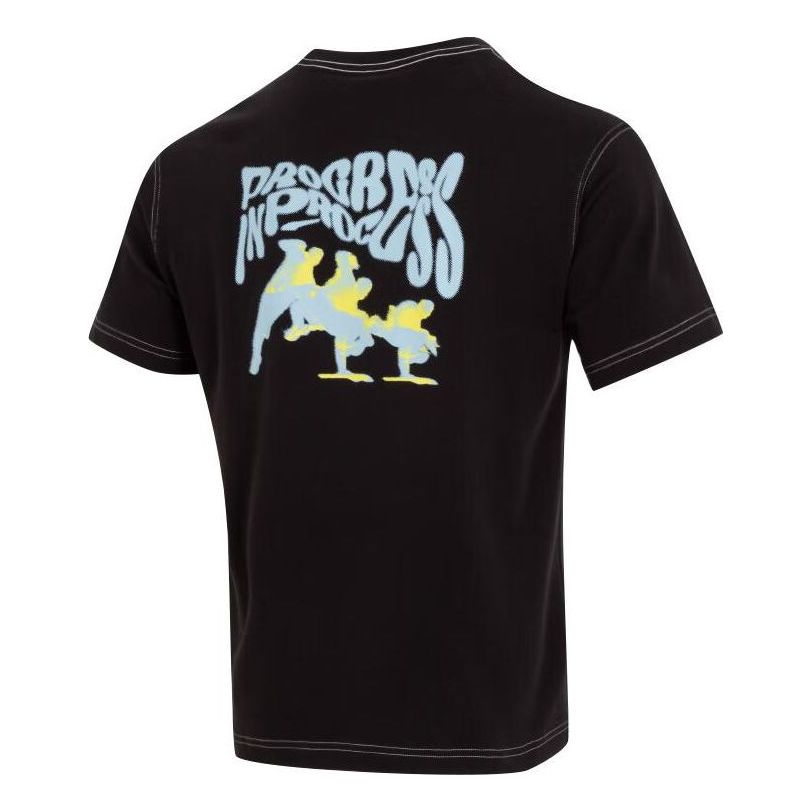 PUMA Logo Pocket T-shirt 'Black' 626858-01