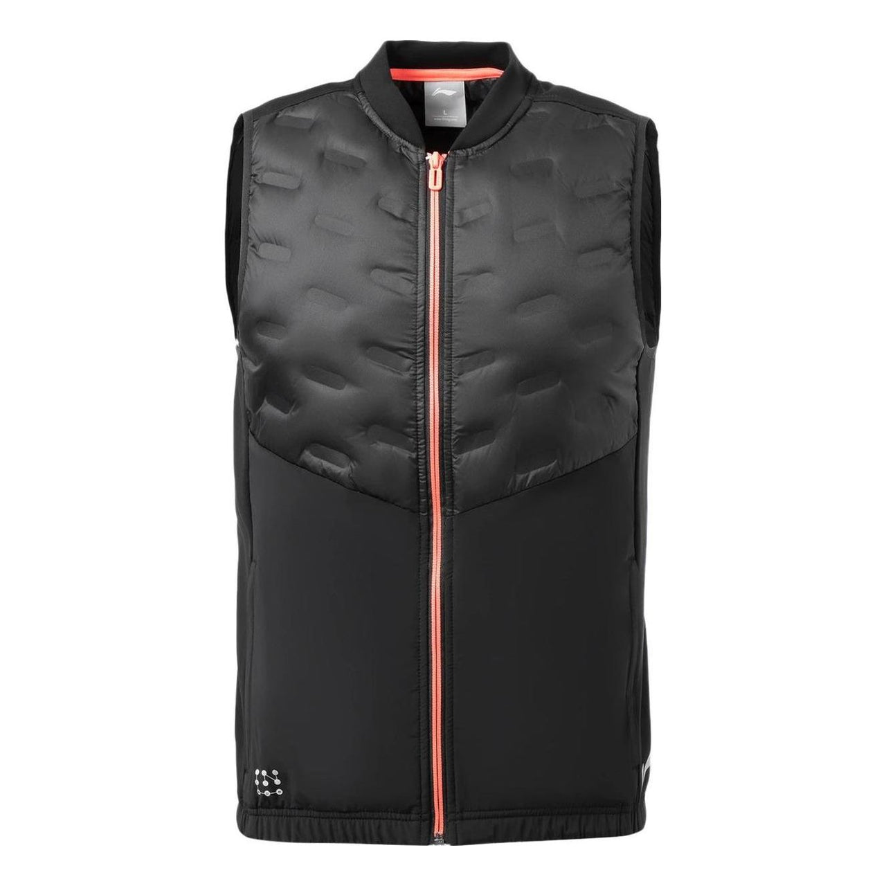 Li-Ning Reflective Graphic Running Vest 'Black' AYMR059-3