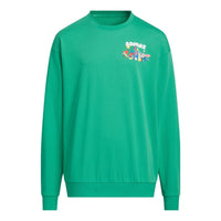 (GS) adidas x Disney Zootopia Long Sleeve T-Shirt 'Green White' IK6066