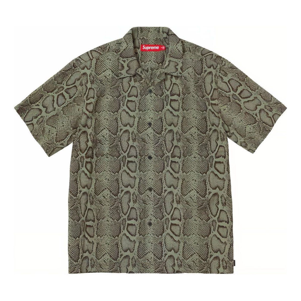 Supreme Snake S/S Shirt 'Green' SUP-SS24-101