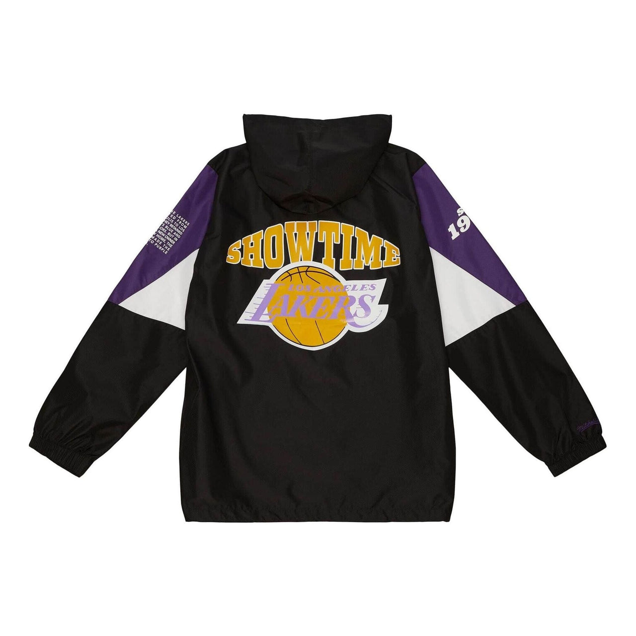 Mitchell & Ness x NBA Team Origins Pullover Anorak 'LA Lakers' OJPO5033-LALYYPPPBLCK