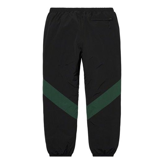Supreme Paneled Track Pants 'Black Green Red' SUP-SS20-111