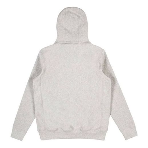 NOAH Winged Foot Embroidered Hoodie 'Grey' SS5SS18GRY