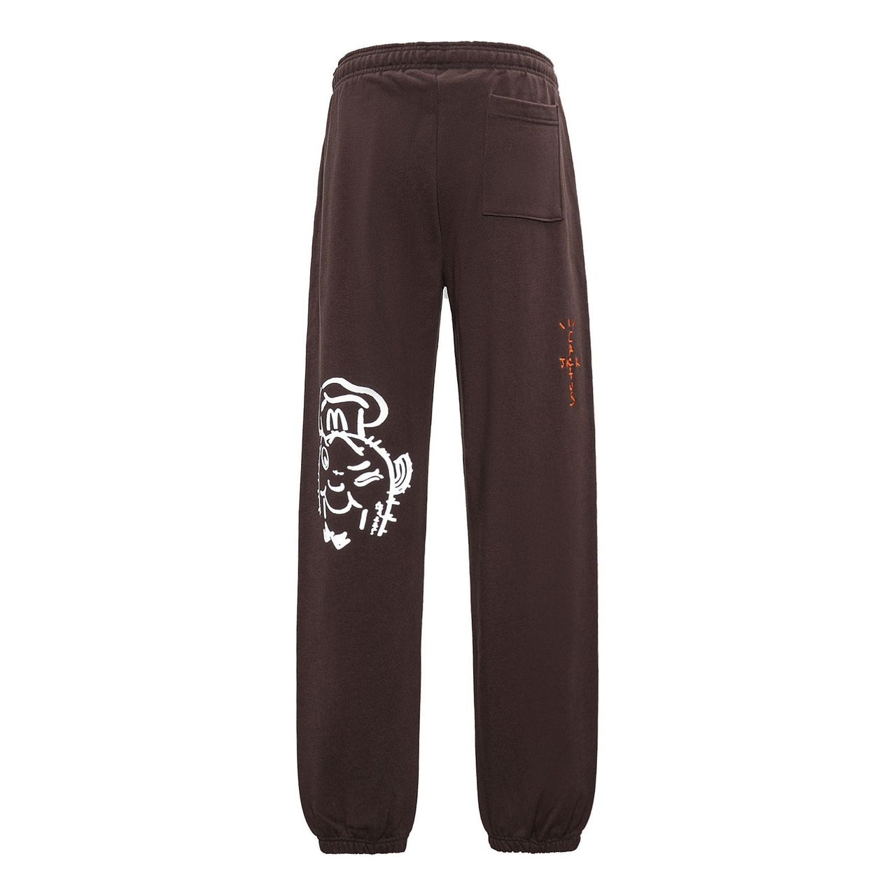 Travis Scott x McDonald's Sticker Bomb Sweatpants 'Brown' TC-23