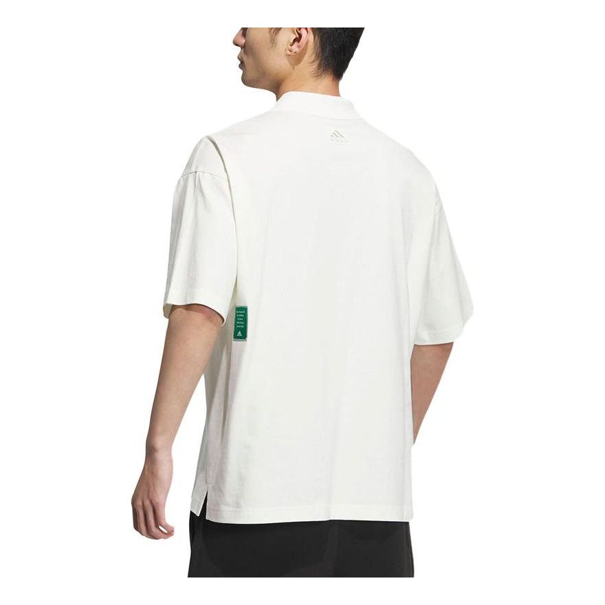adidas Relaxed Polo Shirt Asia Sizing 'White' IT3932