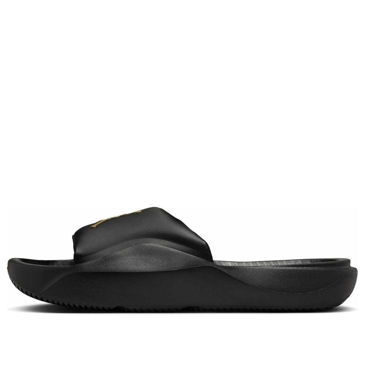 Air Jordan Franchise Slides 'Black Metallic Gold' HF3263-007