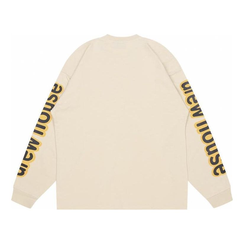 Drew House Long Sleeve Hug T-shirt 'Biscott' DH-HJ2122C-DHBI