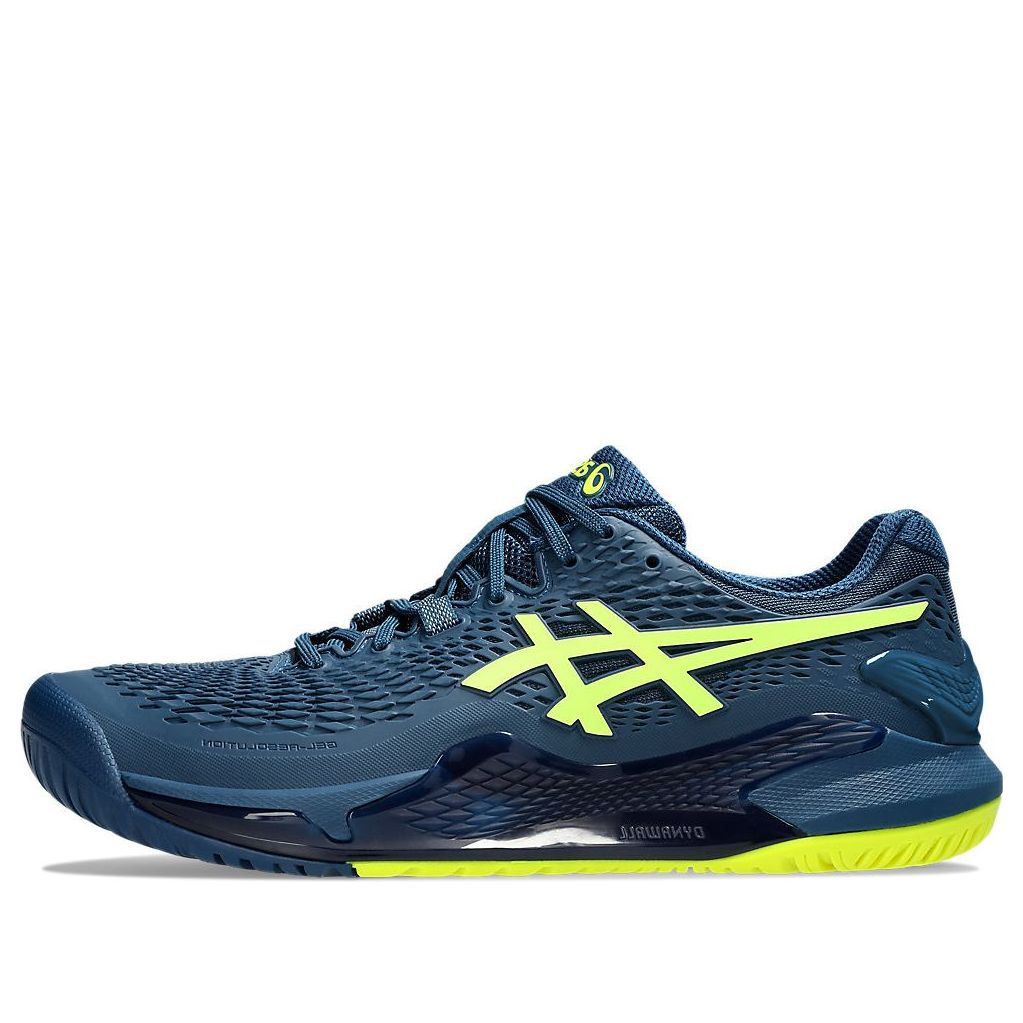 ASICS Gel-Resolution 9 'Mako Blue Safety Yellow' 1041A330-404